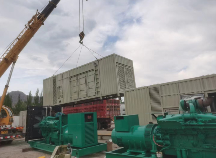 内蒙古犇腾牧业租赁康明斯发电机组一批